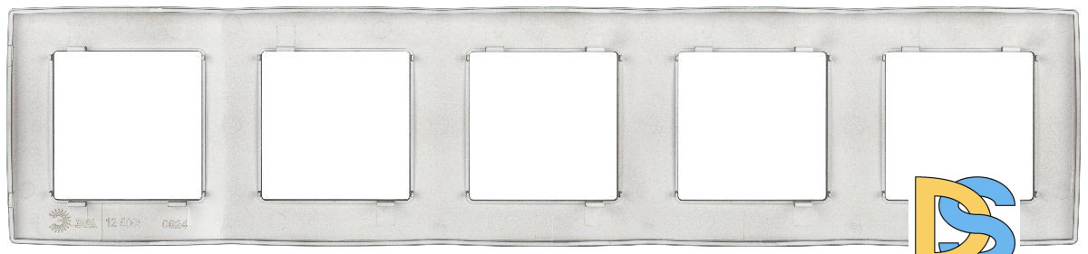 Рамка для розеток и выключателей на 5 постов Эра 12-5005-16 Б0065743