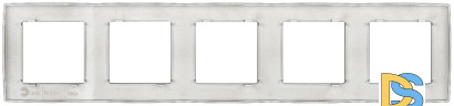 Рамка для розеток и выключателей на 5 постов Эра 12-5005-16 Б0065743