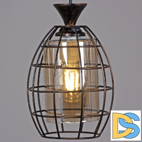 Подвесной светильник Reluce 03525-0.9-03 BK+GD