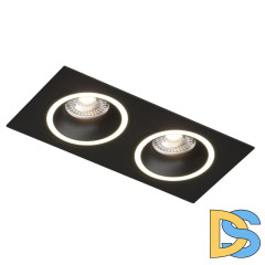 Встраиваемый светильник Denkirs DK2062-BK