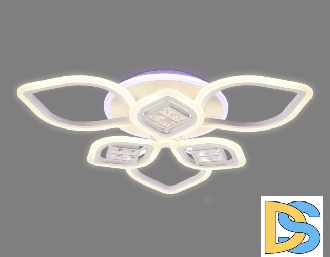 Потолочная светодиодная люстра Ambrella Light Acrylica Ice FA282