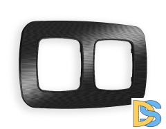 Рамка двухместная Ambrella Volt Radian OF580502