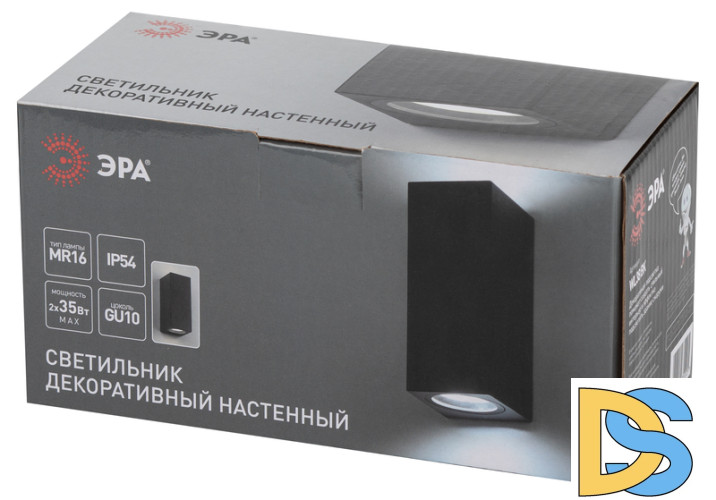 Архитектурный светильник Эра WL38 BK Б0054410