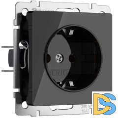 Розетка с заземлением и шторками Werkel 4690389197710 W1171148 a064042