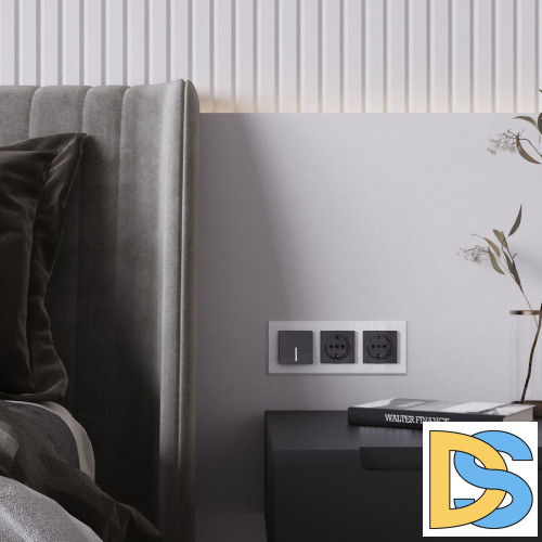 Розетка с заземлением и шторками Werkel 4690389197710 W1171148 a064042