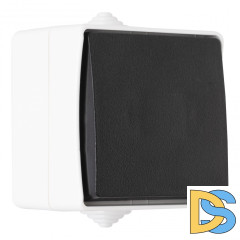 Выключатель одноклавишный проходной Arte Milano 309.32-1.grey