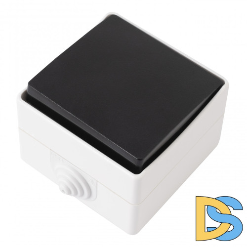 Выключатель одноклавишный проходной Arte Milano 309.32-1.grey