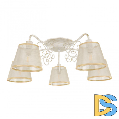 Потолочная люстра Arte Milano 341120/5 WT+G