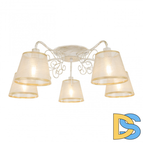 Потолочная люстра Arte Milano 341120/5 WT+G