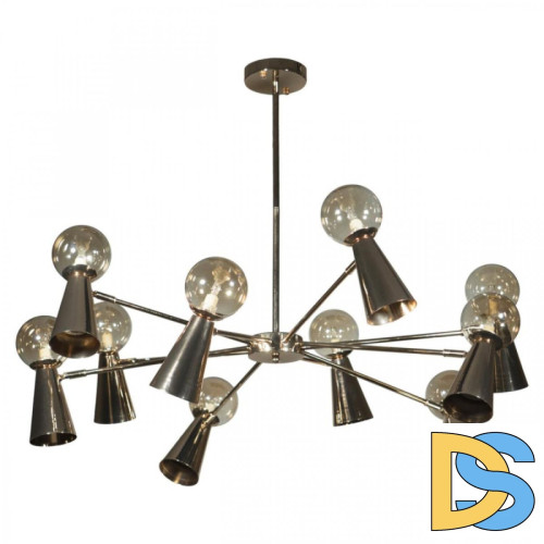 Люстра на штанге Loft IT Halley 10046/10 Gold