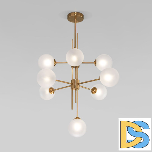 Люстра на штанге Eurosvet Volver 50383 латунь a066796