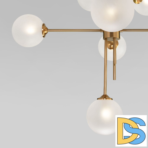 Люстра на штанге Eurosvet Volver 50383 латунь a066796