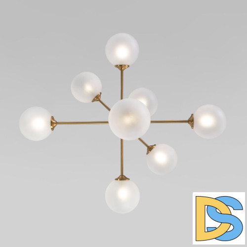 Люстра на штанге Eurosvet Volver 50383 латунь a066796