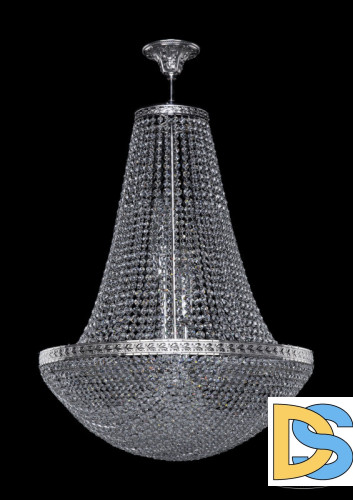 Люстра на штанге Bohemia Ivele Crystal 19321/H2/55IV Ni