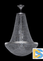 Люстра на штанге Bohemia Ivele Crystal 19321/H2/55IV Ni