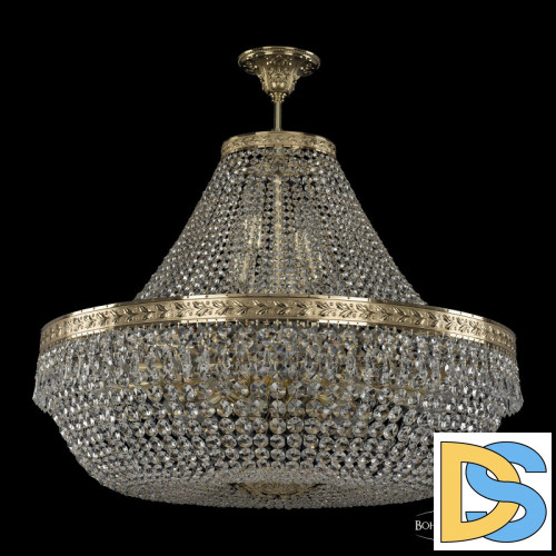 Люстра на штанге Bohemia Ivele Crystal 19011/H1/80IV G