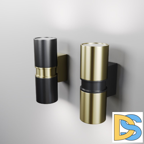 Уличный настенный светильник Maytoni Bowery O582WL-02B