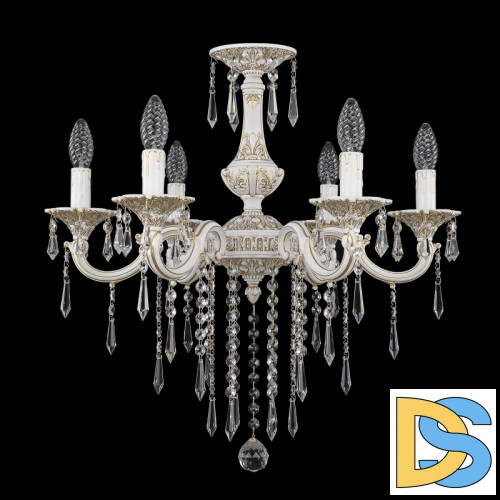 Подвесная люстра Bohemia Ivele Crystal AL78101/6/175 B WMG Drops