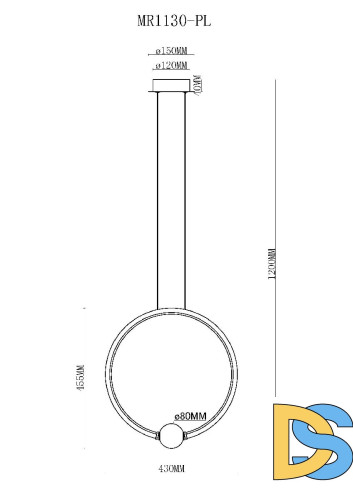 Подвесной светильник MyFar Victory MR1130-PL
