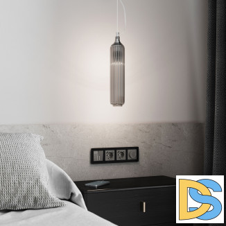 Накладка для розетки USB (графит акрил) W1179544