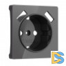 Накладка для розетки USB (графит акрил) W1179544
