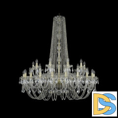 Подвесная люстра Bohemia Ivele Crystal 1402/20+10/400/h-130 G