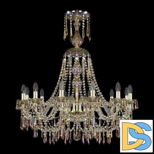 Подвесная люстра Bohemia Ivele Crystal 1403/12/300/XL-95 G M801