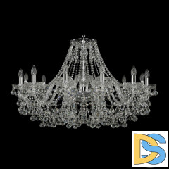 Подвесная люстра Bohemia Ivele Crystal 1409/12/360 Ni