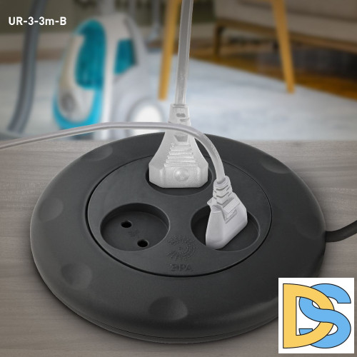 Удлинитель электрический Эра UR-3-3m-B Б0019039