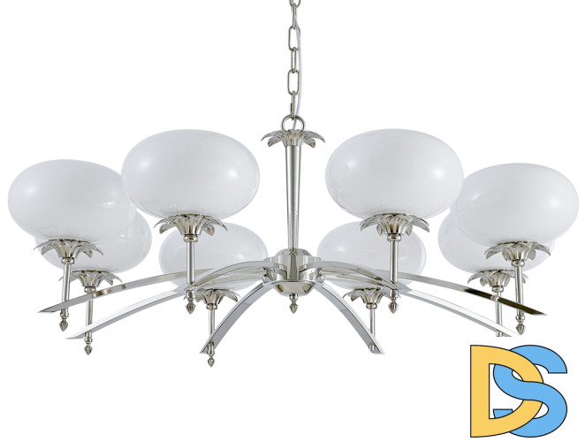 Подвесная люстра Newport Domenica 4658/C nickel М0070847