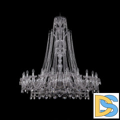 Подвесная люстра Bohemia Ivele Crystal 1411/24/530/XL-163 Ni