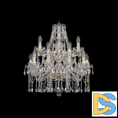 Подвесная люстра Bohemia Ivele Crystal 1413/10+5/200/2d G