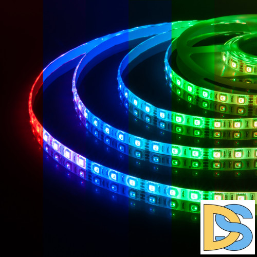 Светодиодная лента Elektrostandard 12V 14,4W 60Led 5050 IP65 RGB, 5м 4690389082139