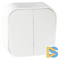 Розетки и выключатели Legrand Quteo белые