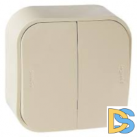 Розетки и выключатели Legrand Quteo слоновая кость