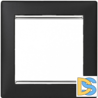 Рамки Legrand Valena ноктюрн/серебро