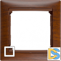 Рамки Legrand Valena тонированное дерево