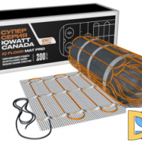 Нагревательные маты под плитку iQWATT